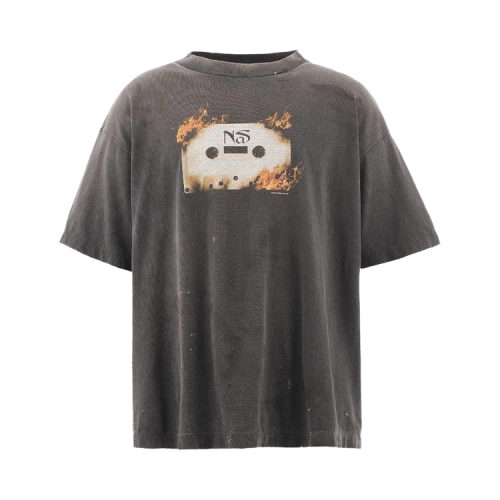 SAINT Mxxxxxx x Nas Short-Sleeve Tee 'Black'