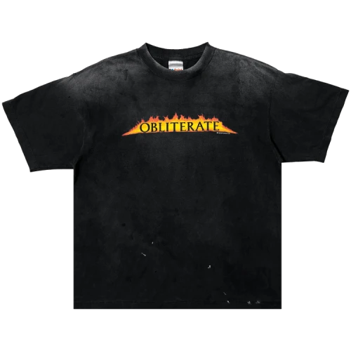 SAINT Mxxxxxx Obliterate Tee 'Black'
