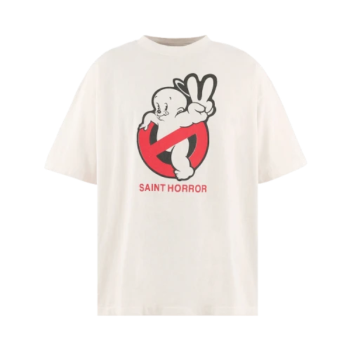 Saint Mxxxxxx Saint Horror Shorts White