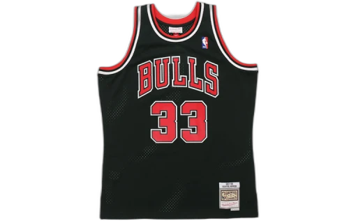 Mitchell & Ness Chicago Bulls Alternate 1997-98 Scottie Pippen Swingman Jersey Black