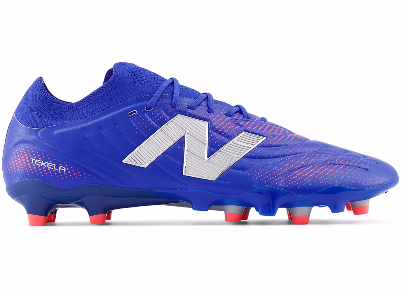 New Balance Tekela Pro Low Laced FG V5 Blue Gemstone Energy Red Silver