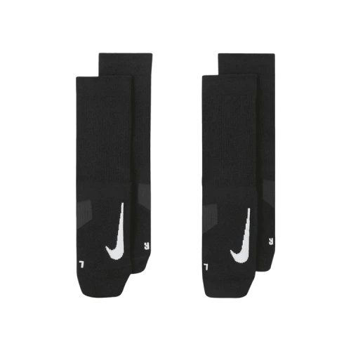 Nike Multiplier Crew Sock (2 Pairs) 'Black/White'