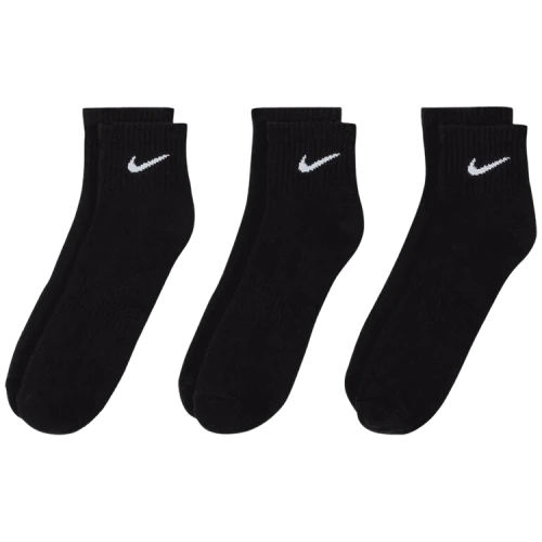 Nike Everyday Cushioned Training Low Socks Black