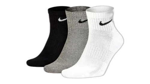 Nike Everyday Cushioned Training Low Socks Grey