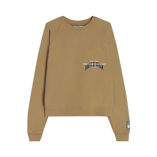 Reese Cooper Two Steps Forward Crewneck Sweatshirt 'Wheat'