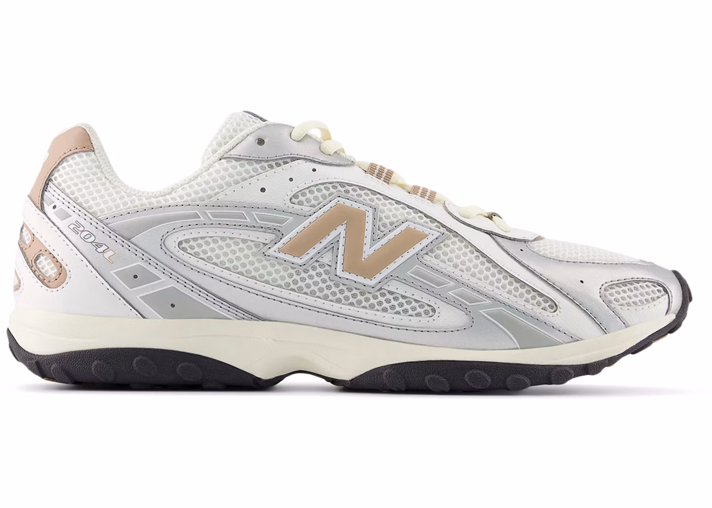 New Balance 204L Silver Metallic Flat Taupe
