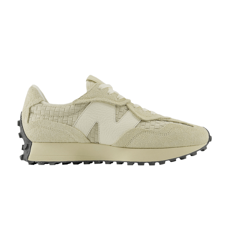 New Balance 327 Woven Pale Moss Sandstone
