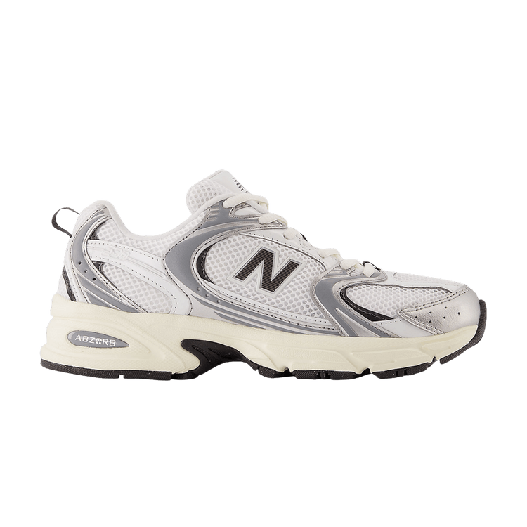 New Balance 530 Silver Metallic Black Cement