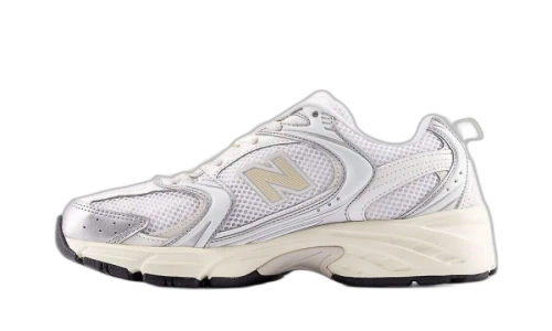 New Balance 530 Silver Metallic Linen