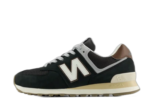 New Balance 574 Brown Dark Silver Metallic