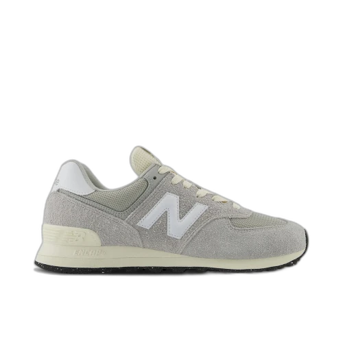 New Balance 574 Concrete White Angora