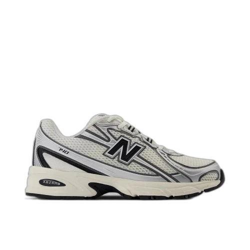 New Balance 740 Sea Salt Black Silver Metallic