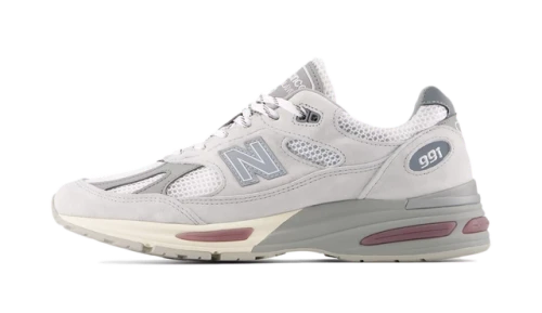 New Balance 991v2 MiUK Wind Chime Brilliant White