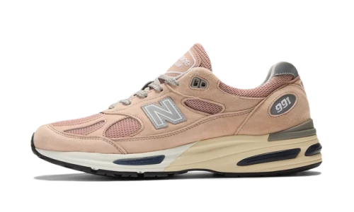 New Balance 991v2 MiUK Mahogany Rose
