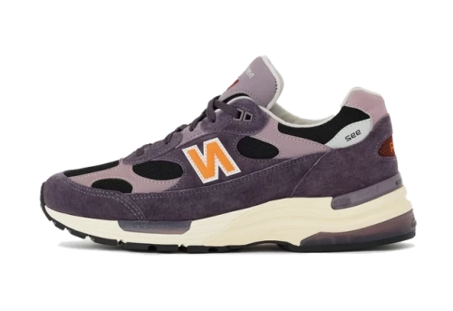 New Balance 992 MiUSA Dark Ice Wine Black