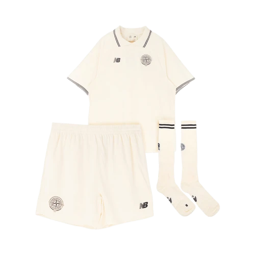 New Balance X STONE ISLAND Soccer Jersey Sets Unisex Away Lapel Moderate