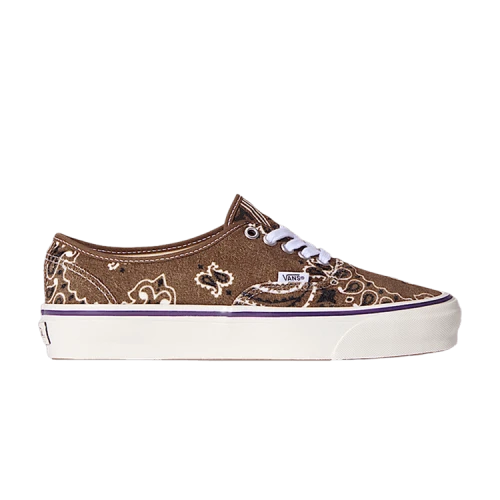 Vans Premium Authentic Bandana Brown Purple