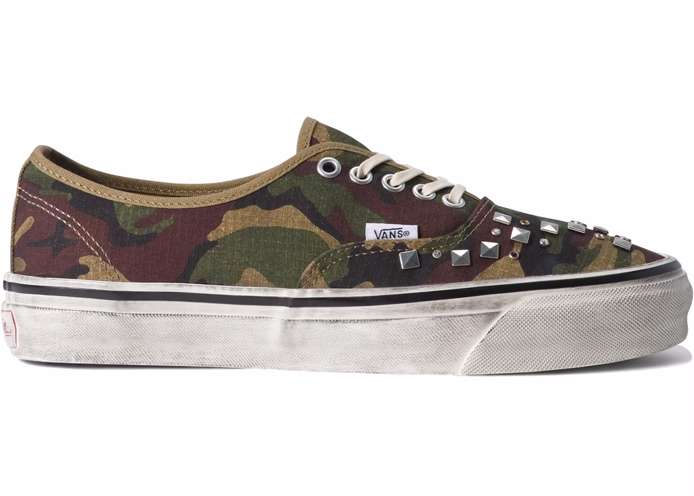 Vans Premium Authentic Woodland Camo Green