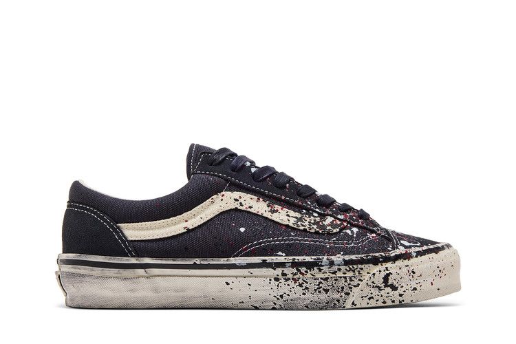 Vans Premium Old Skool 36 Paint Splatter Charcoal Grey