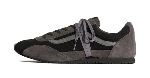 Vans Premium Super Lowpro Trainer Elevated Suede Black