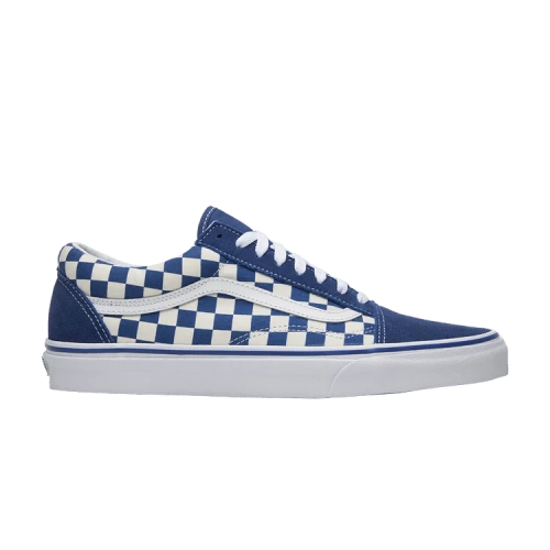 Vans Old Skool Blue Checkerboard