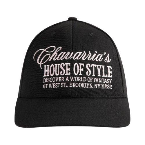 Willy Chavarria House Of Style Cap 'Black Beauty'
