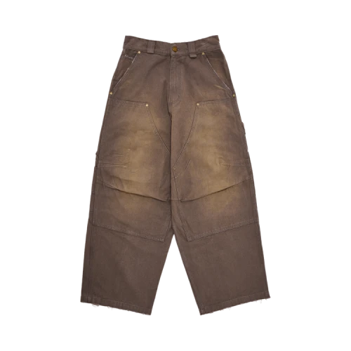 Willy Chavarria Stockton Double Knee Pant 'Concrete'