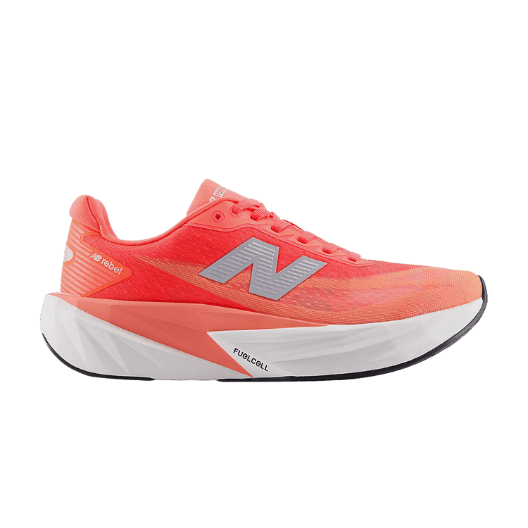 New Balance FuelCell Rebel v5 Urgent Red White Silver (Women's)