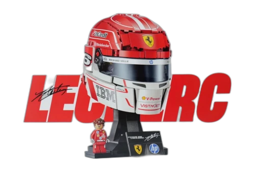 LEGO Editions Scuderia Ferrari HP Charles Leclerc Helmet Set #43014