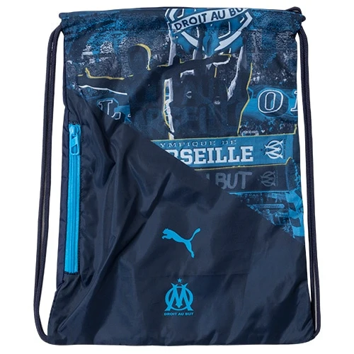 PUMA Sac à Ficelles OM ftblNRGY Bleu Nuit