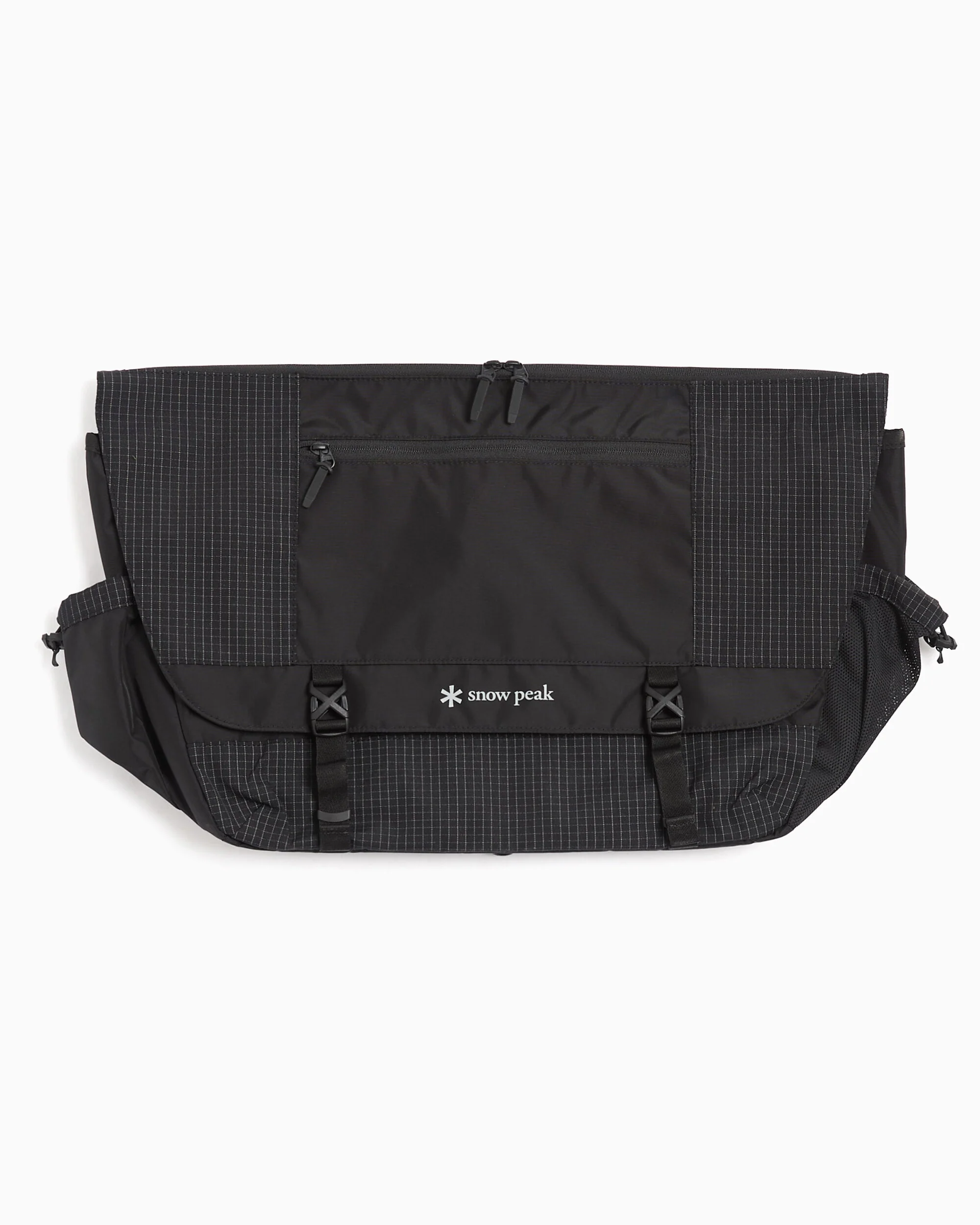 Snow Peak Grid Messenger Unisex Shoulder Bag
