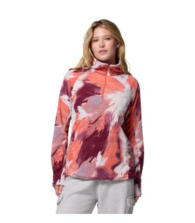 Columbia Forro Glacial IV Print 1/2 Zip Mujer Snowflight