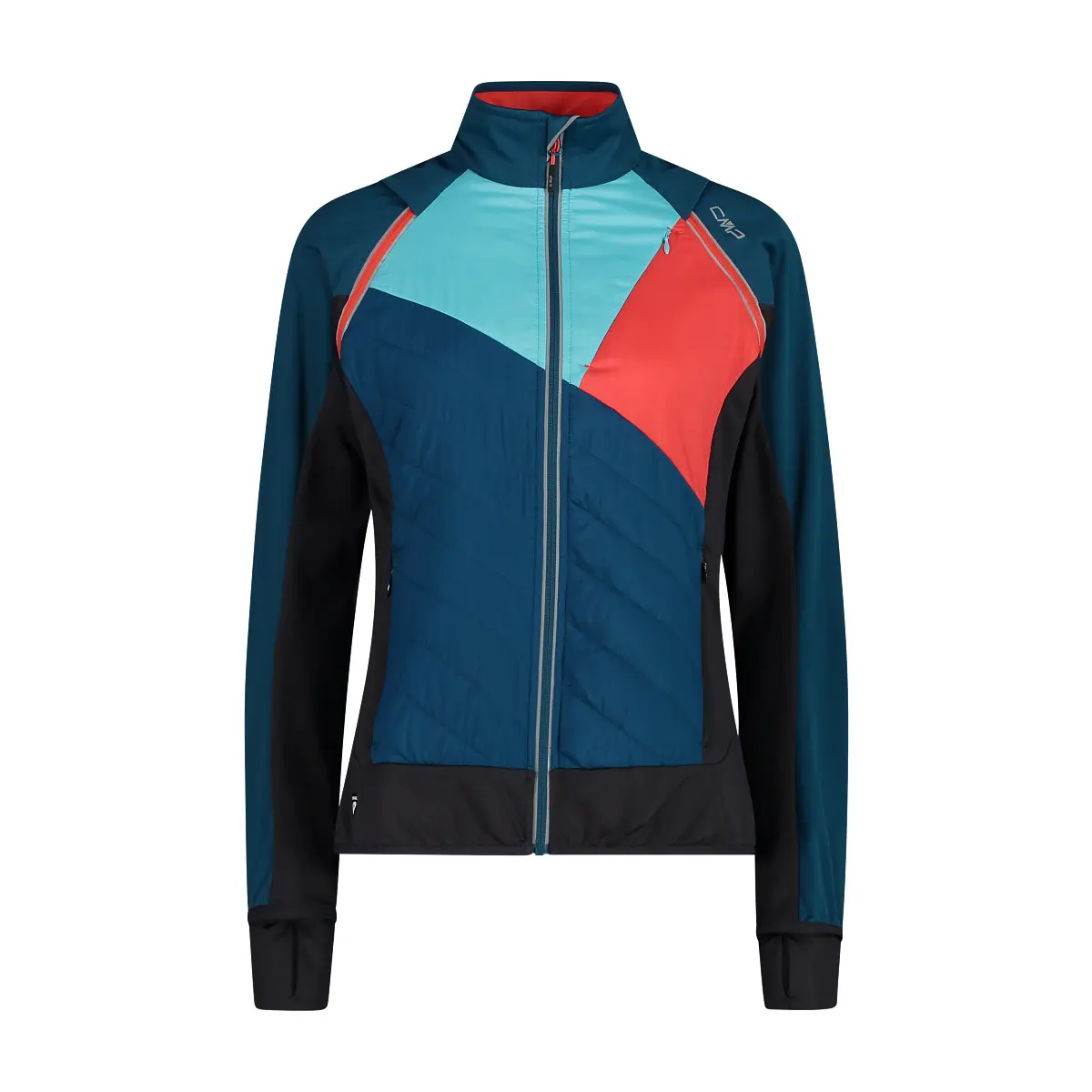 CMP Polar híbrido con mangas desmontables para mujer