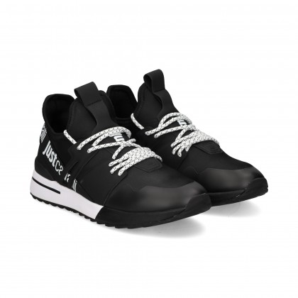 Just Cavalli Neopreno Cordon Blanco+negro Black