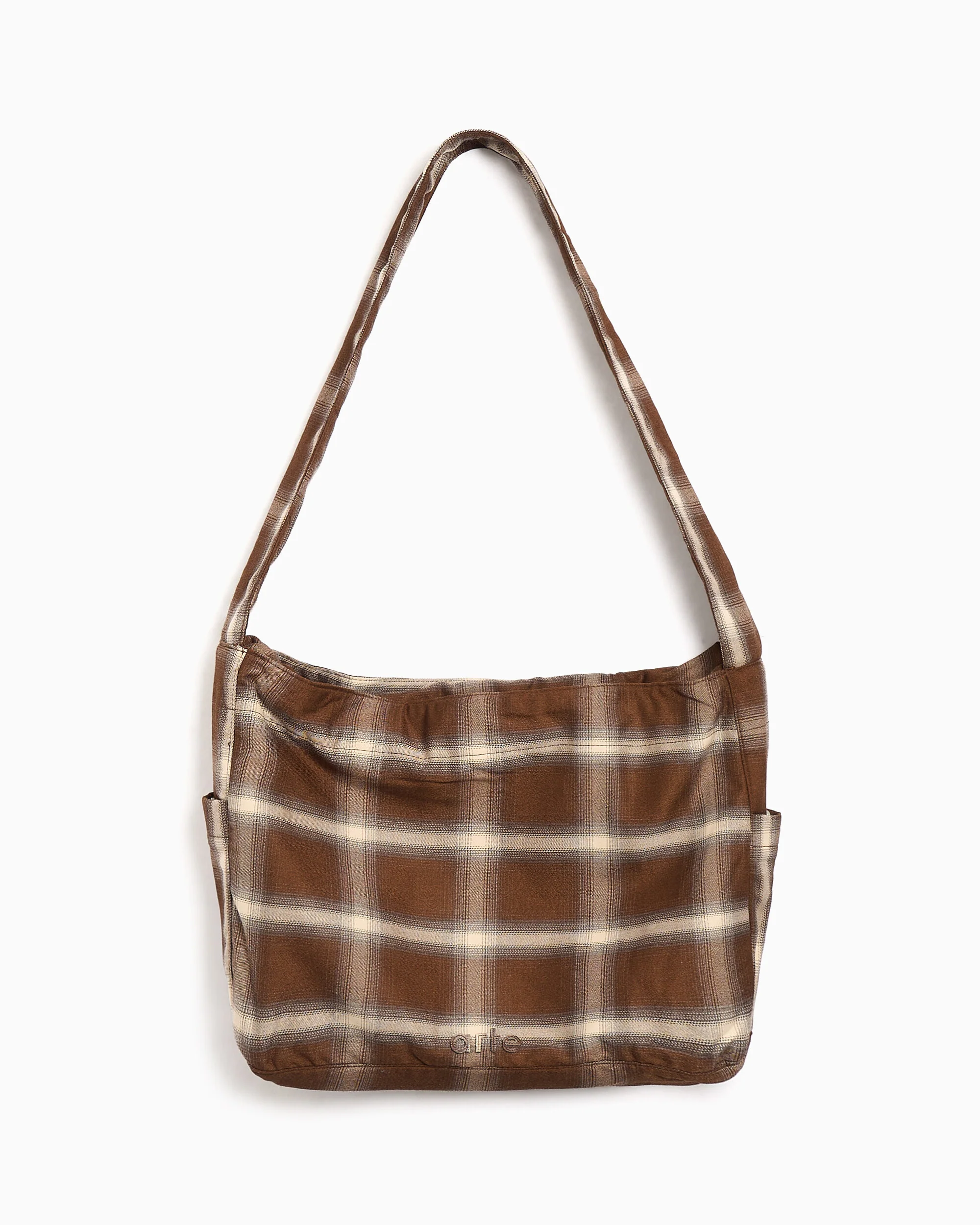 Arte Antwerp Plaid Unisex Shoulder Bag