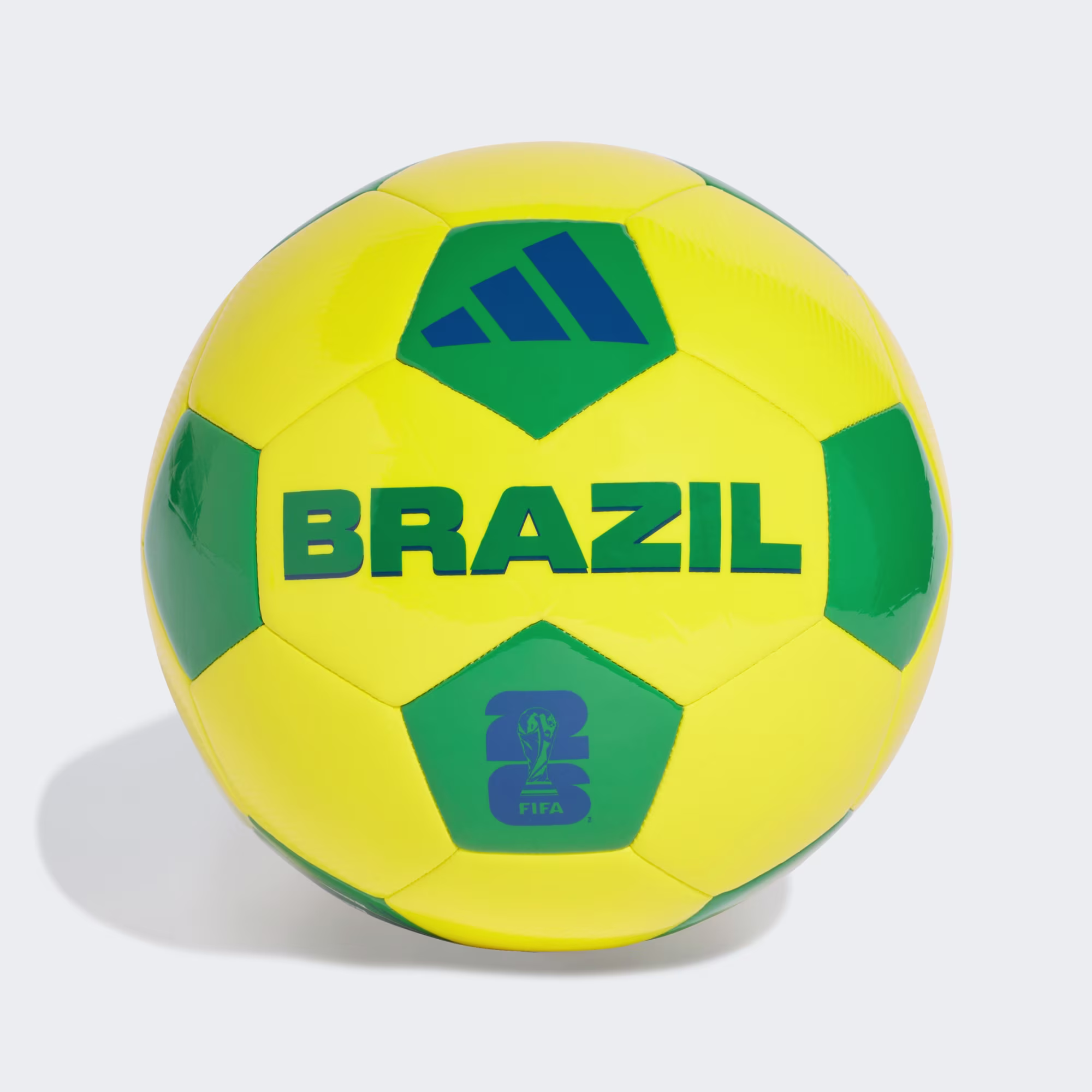 adidas Ballon Brésil Coupe du Monde 2026 Taille 5 - Jaune