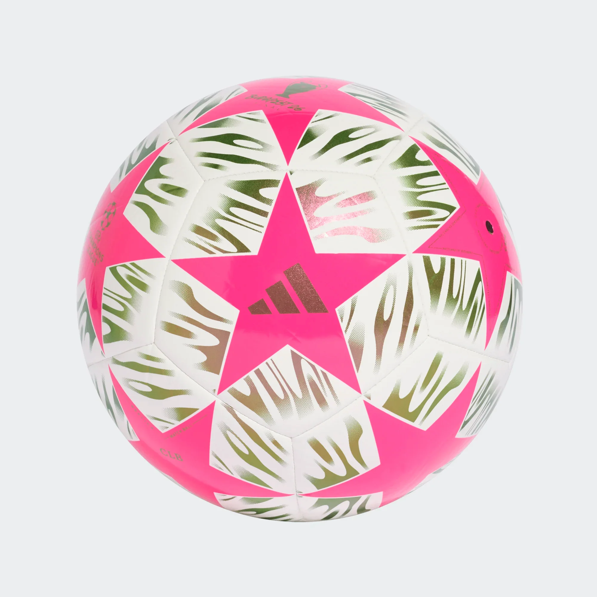 adidas Ballon UCL Club 2026 ( Ligue des champions ) Finale Budapest 26 - Blanc