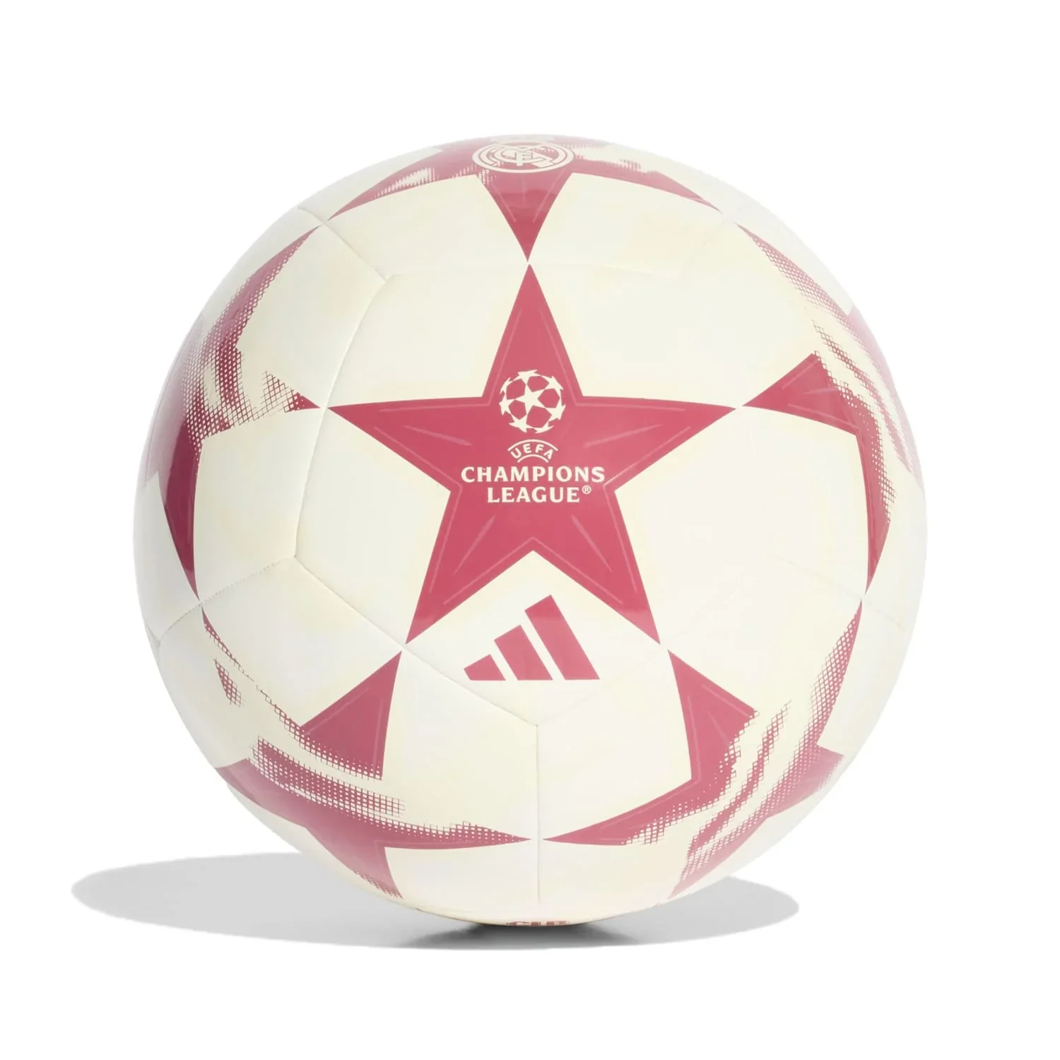 adidas Ballon Real Madrid UCL Club Blanc Rose