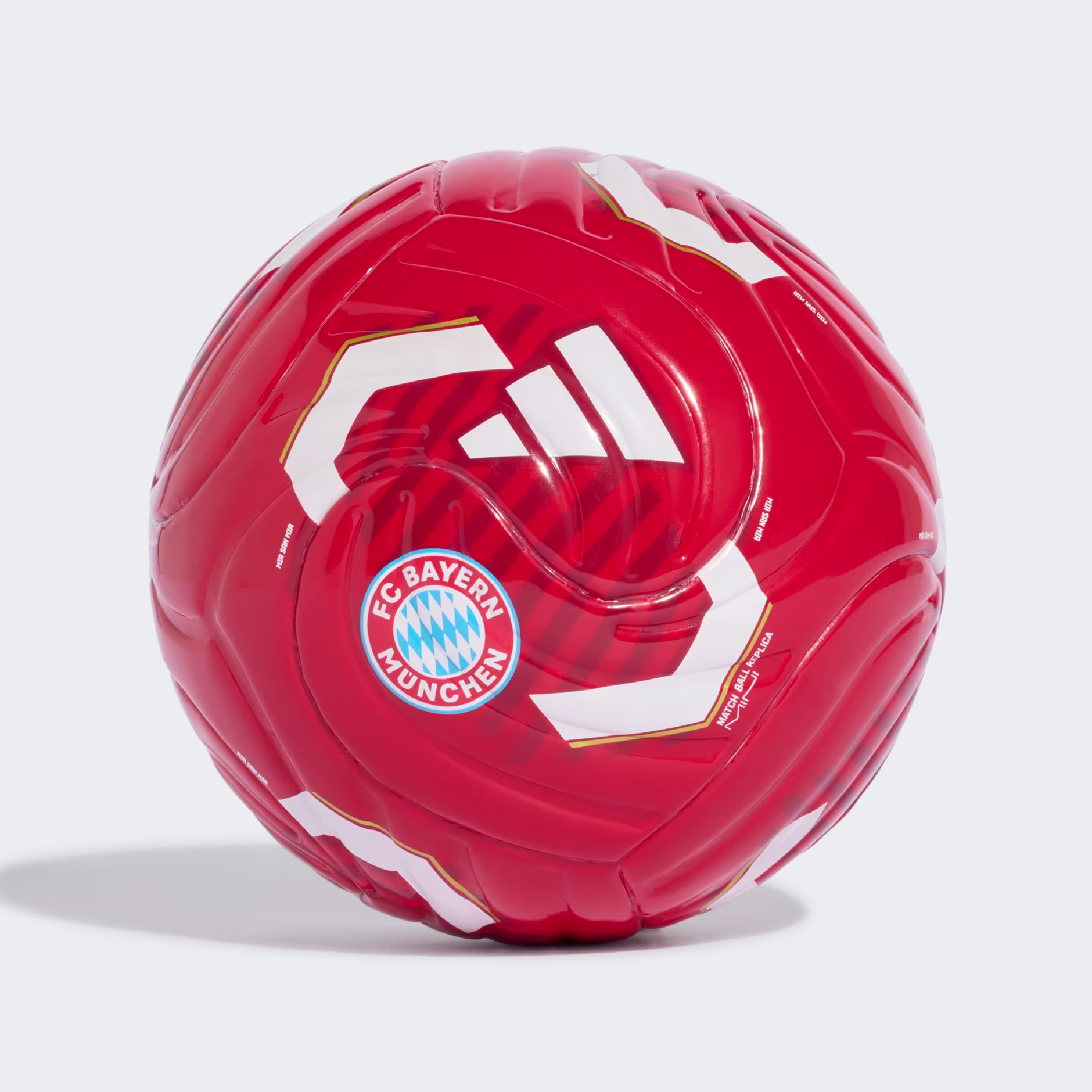 adidas Mini Ballon Bayern Munich Domicile Rouge Blanc