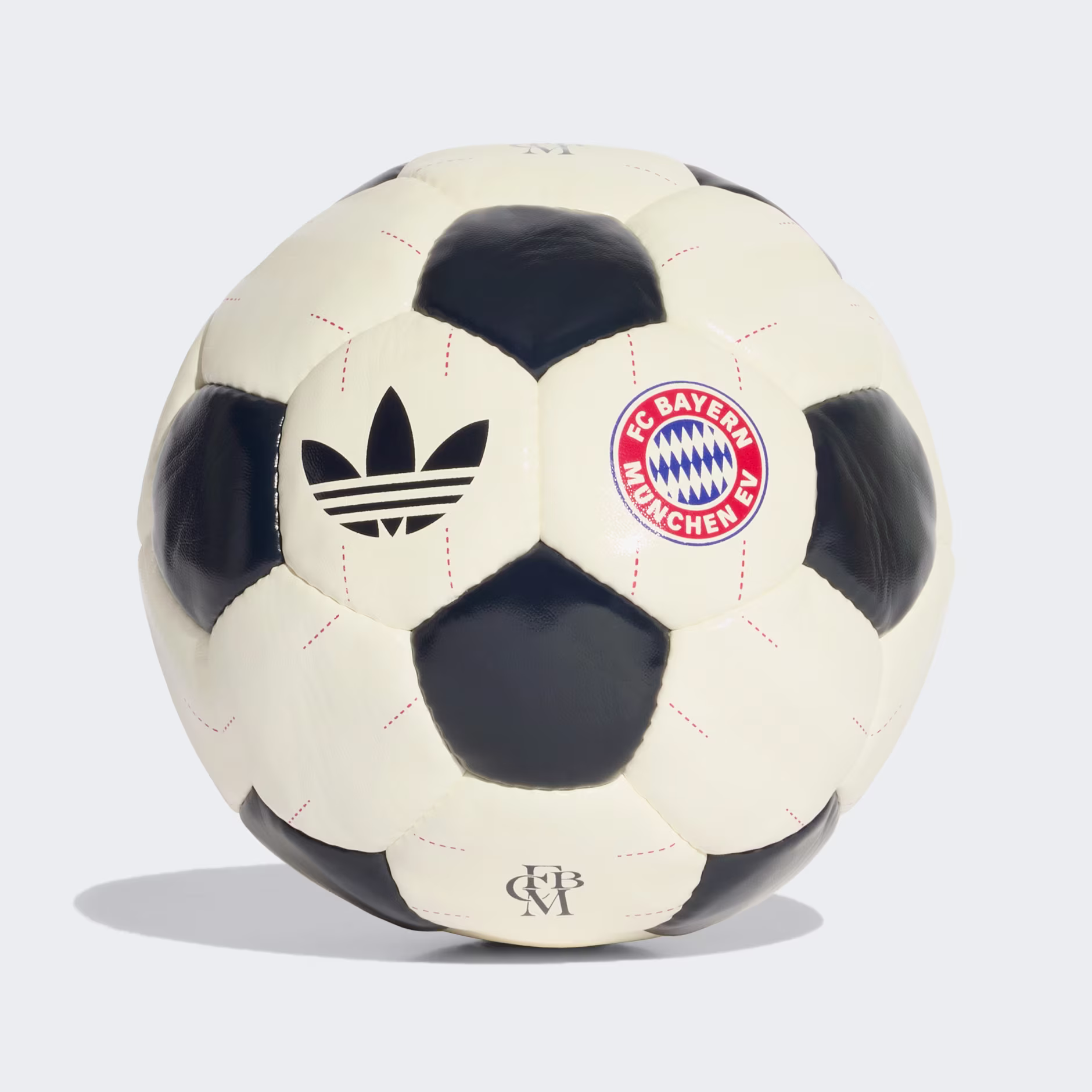 adidas Ballon FC Bayern Munich Club Extérieur Blanc Gris Clair