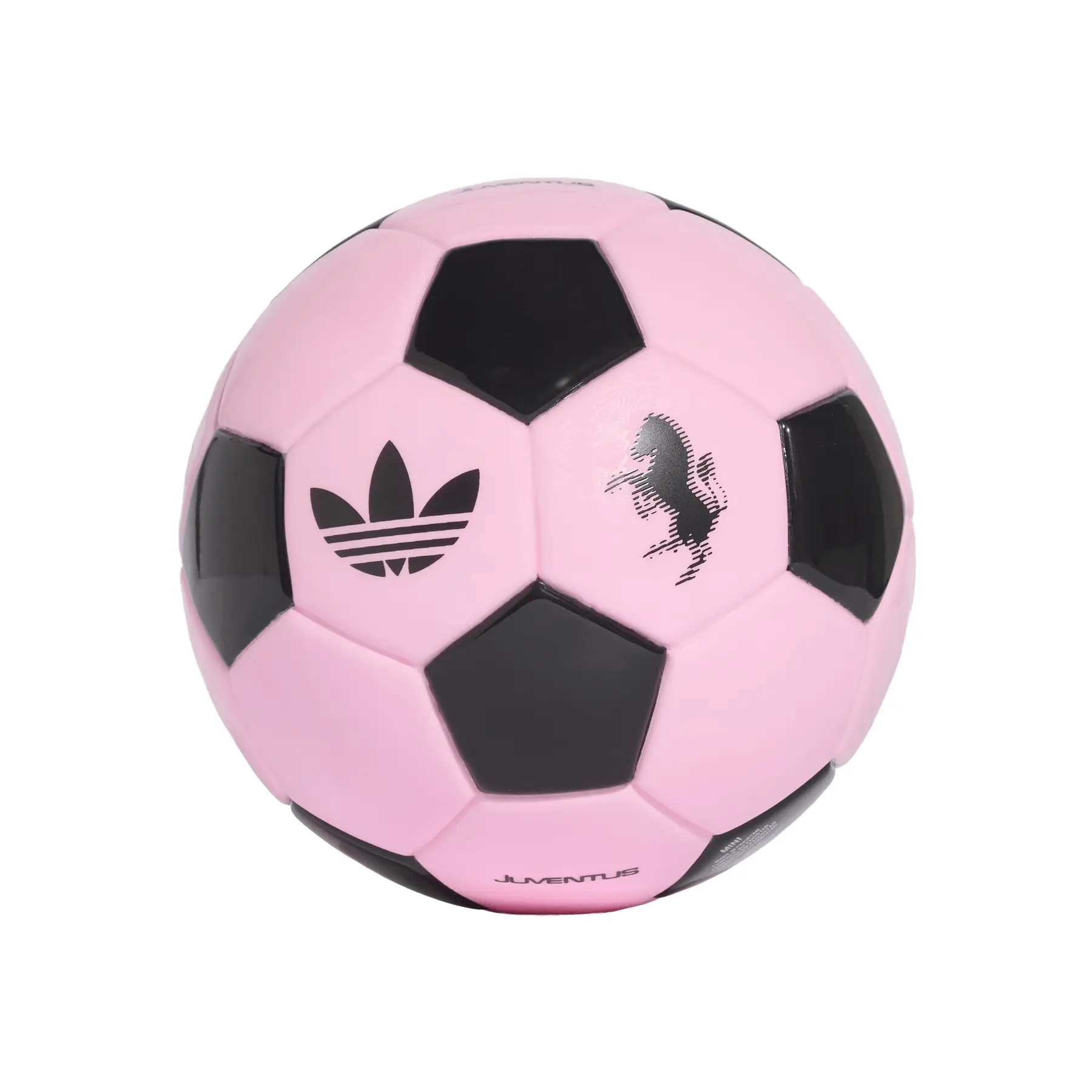 adidas Mini Ballon Juventus Extérieur Rose Noir