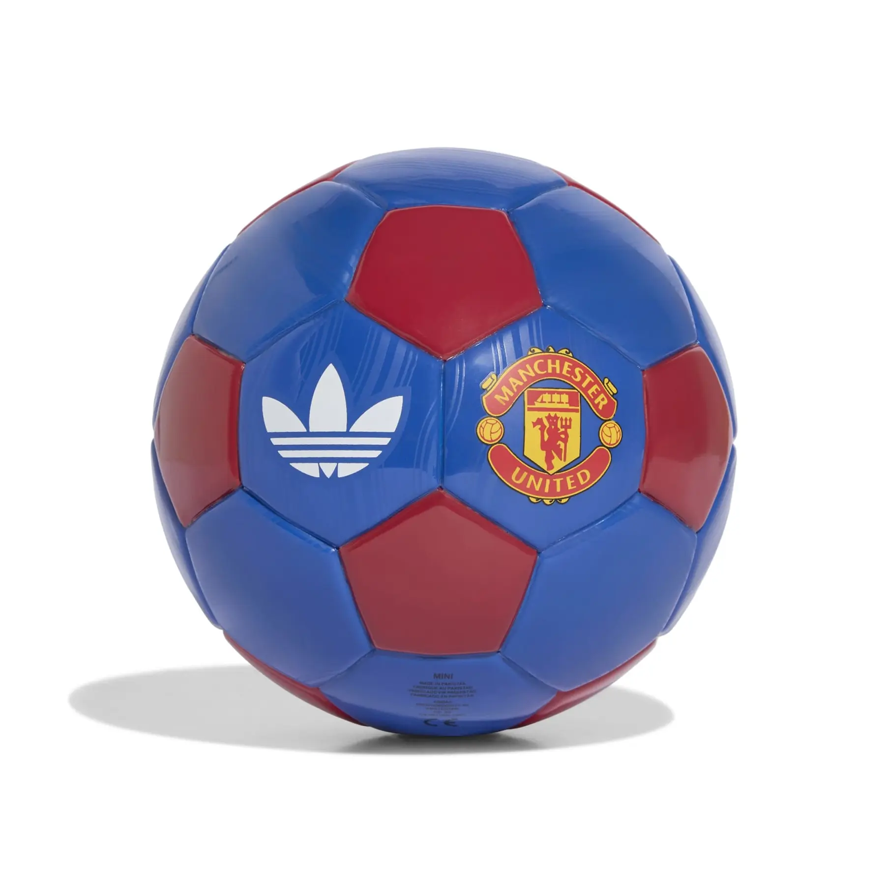 adidas Mini Ballon Manchester United Extérieur Bleu Royal Rouge