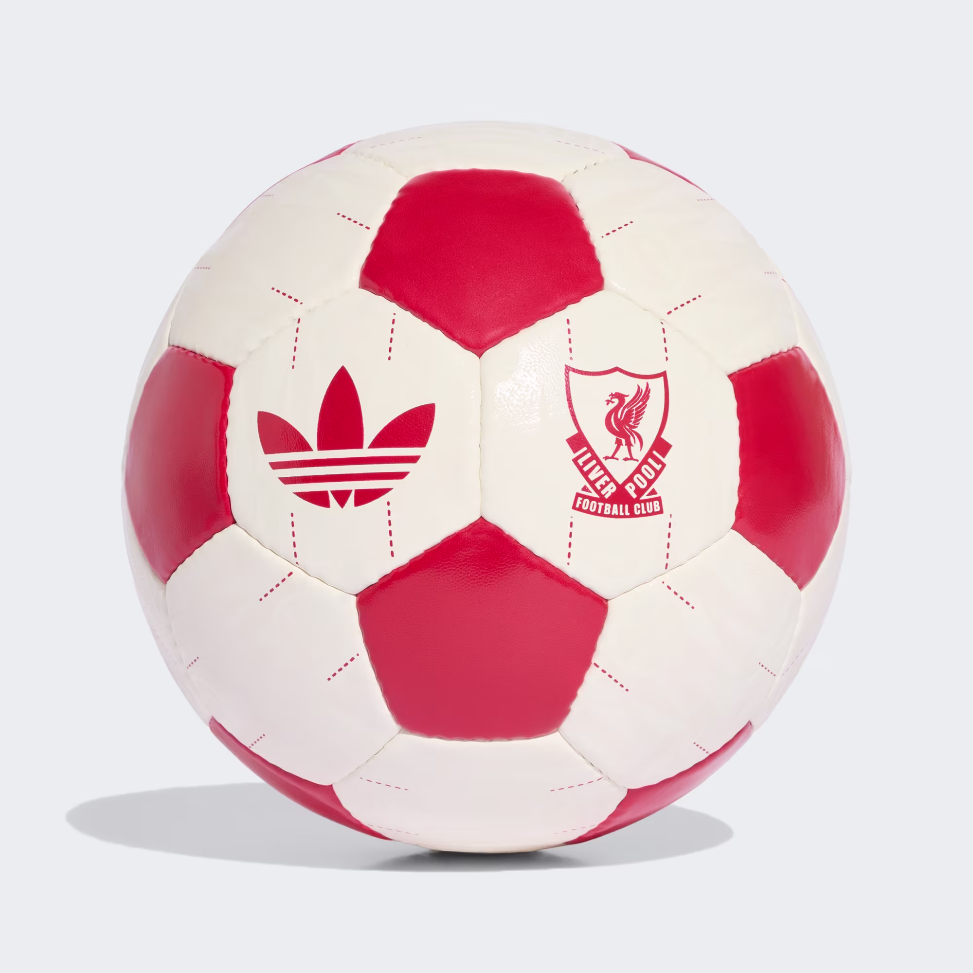 adidas Ballon Extérieur Liverpool FC Club Taille 5 Blanc Rouge