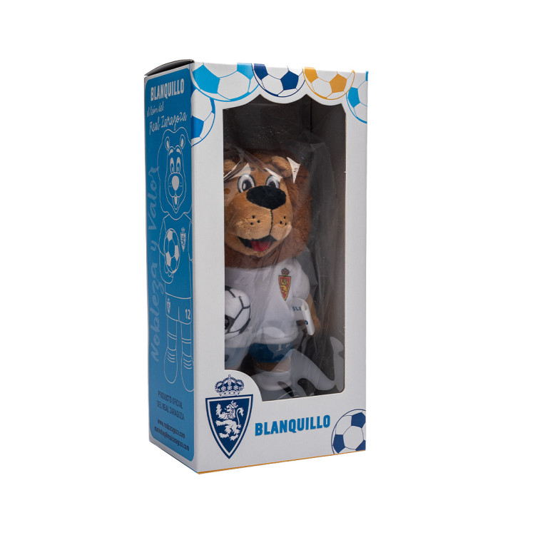 Real Zaragoza Peluche León Blanquillo