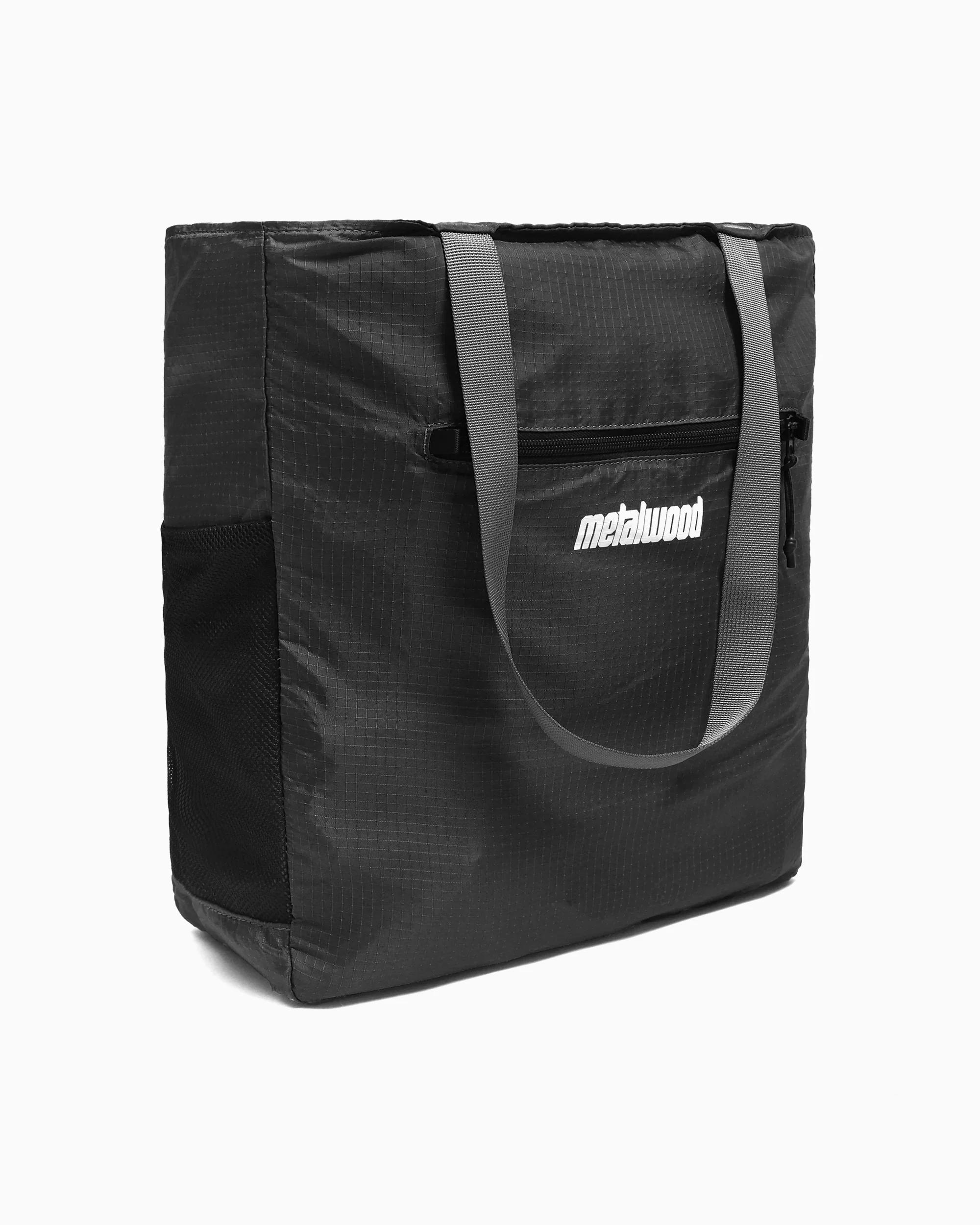 Metalwood Pocketable Unisex Tote Bag