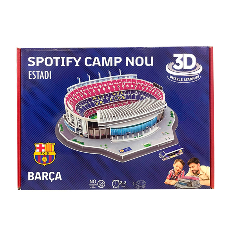 FC Barcelona Puzzle Estadio 3D Spotify Camp Nou
