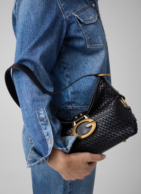 Guess bolso candem mini shoulder bag en color negro