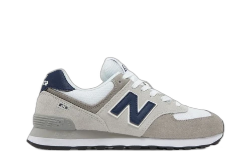 New Balance 574 Grey White Navy